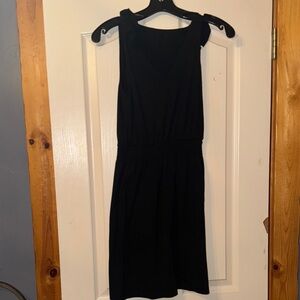 Black Sleeveless Mini Dress